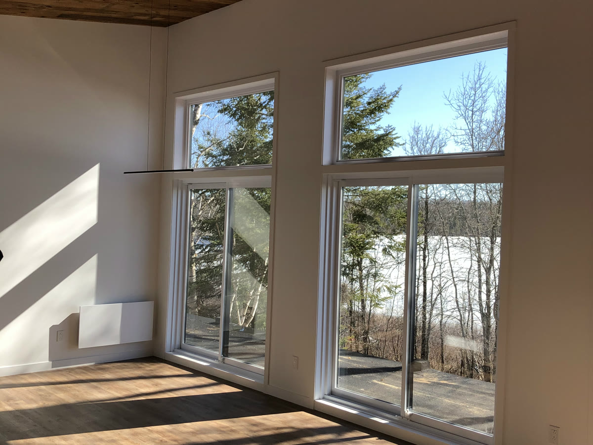 Chalet après chantier