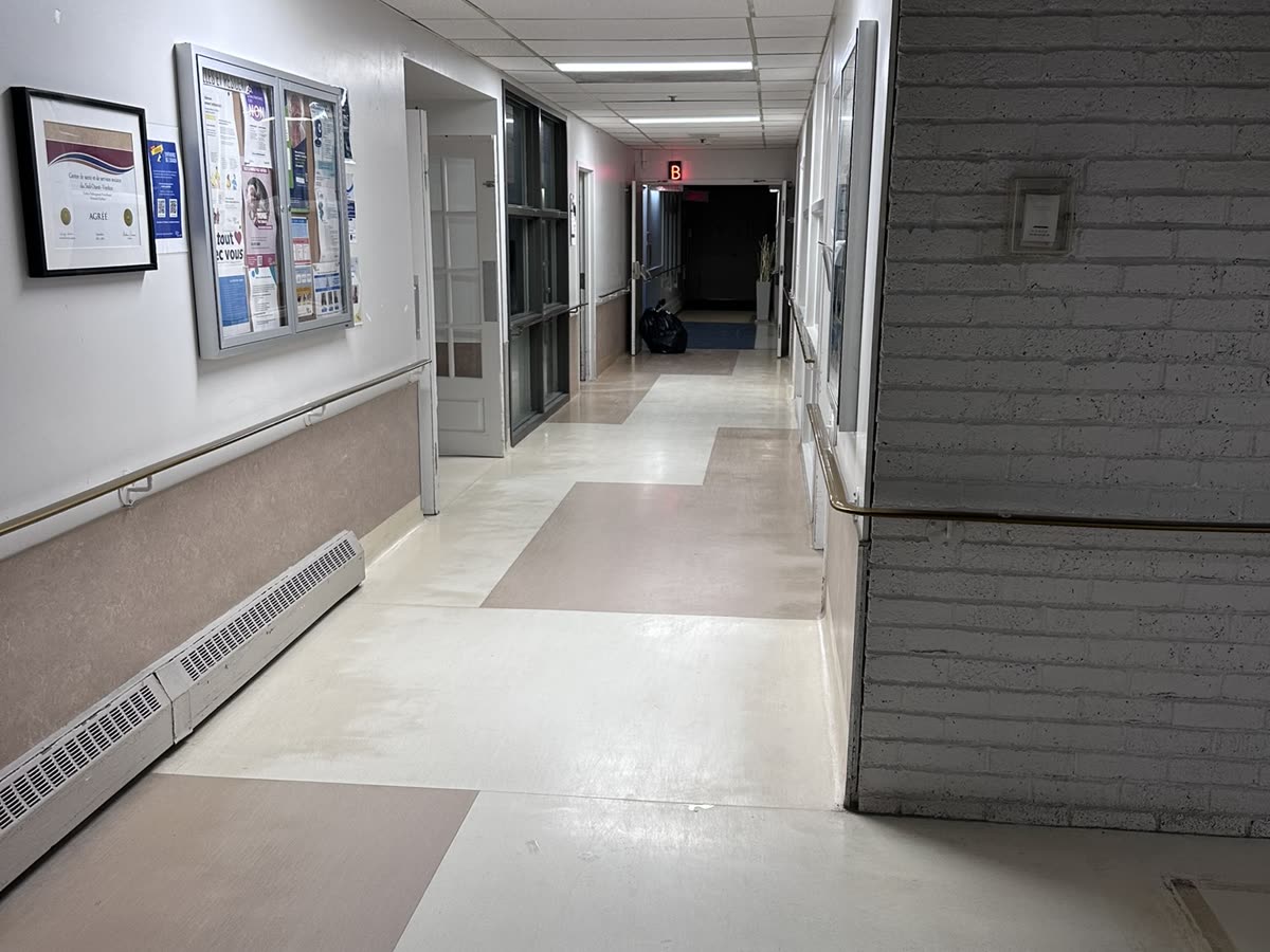 Récurage et cirage, centre de santé